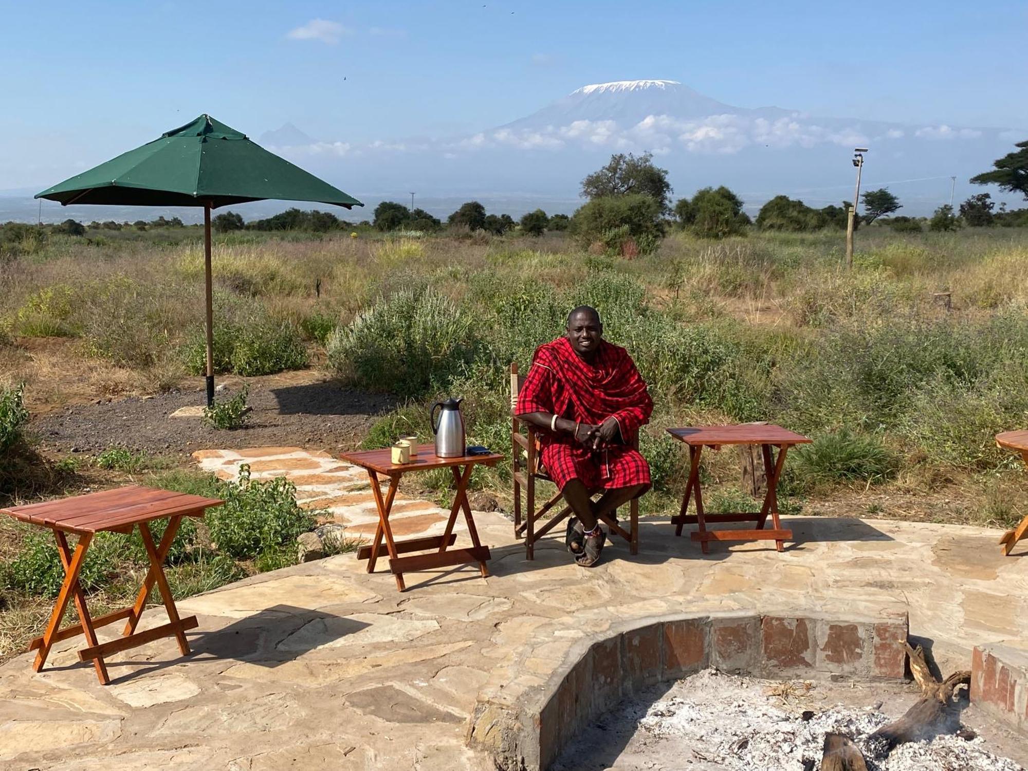 Amboseli Discovery Camp Bagian luar foto
